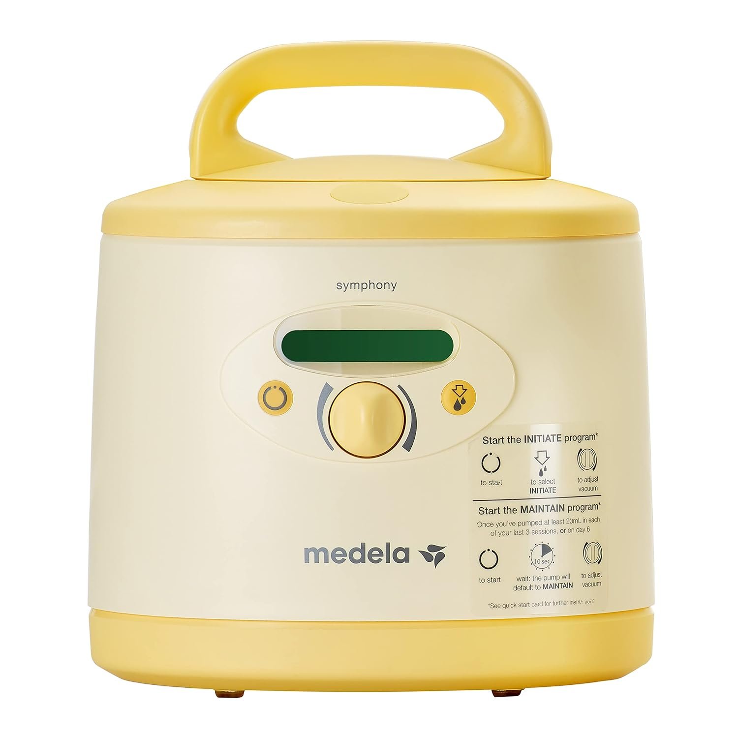 Medela Symphony Plus Breast Pump, Hospital Grade Breastpump, Single or Double Electric Pumping, with Initiate and Maintain Programs for Breastfeeding Support or Exclusive Pumping
