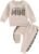 Kupretty Baby Girl Fall Winter Clothes Toddler Outfit Letters Graphic Crewneck Sweatshirts + Joggers Pants Set