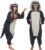 Funziez! Adult Onesie Halloween Costume Animal Dinosaur Shark Unisex Plush One Piece Cosplay Suit for Adults, Men and Women