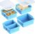 Silicone Freezer Trays with Lids, Set of 4 – with 1cup and 2 cup Silicone Freezer Molds for freezing soups, sauces and individual microwave safe