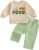 Toddler Baby Boy St. Patrick’s Day Outfit Clover Crewneck Sweatshirt Long Sleeve Shirt Plaid Pants Spring Clothes