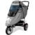 Stroller Rain Cover,Universal Stroller Accessory,Waterproof,Windproof Protection,Protect from Dust Snow,Baby Travel Weather Shield,Rainproof Nano-Coating Elastic Band,Grey