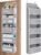 JARLINK Over The Door Organizer Storage, 5 Shelf Hanging Door Organizer with 5 Large Capacity Pockets, Anti Tilt 44 lb Load Behind Door Storage for Bedroom, Bathroom, Pantry, Nursery, (Grey)
