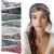 obeoby 8 Pack Headbands for Women, Stocking Stuffers for Women Girls Boho Style Headbands Non Slip Fashion Wide Headband Hair Wrap