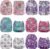 Mama Koala 1.0 Cloth Diapers for Babies, 6 Pack Pocket Shell Only (NO Inserts) – One Size Washable and Reusable Pocket Diapers for Newborns and Toddlers – 160070